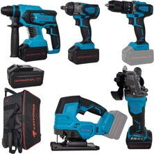 CATPOWER 1380 VİDALAMA/KIRICI-DELİCİ/AVUÇ TAŞLAMA/SOMUN SIKMA 20V