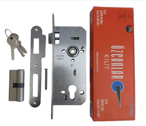 ÖZCANLAR SİLİNDİRLİ KİLİT 45MM OVAL